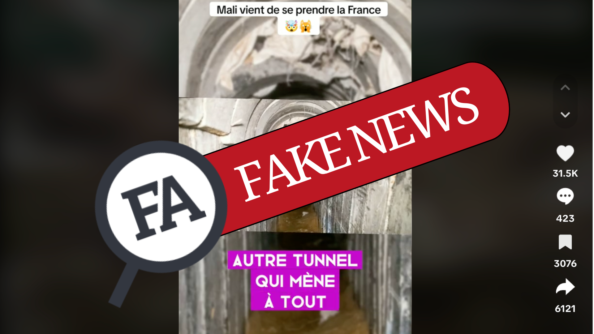 La rumeur du tunnel au Mali : décryptage d’une fake news devenue virale sur TikTok