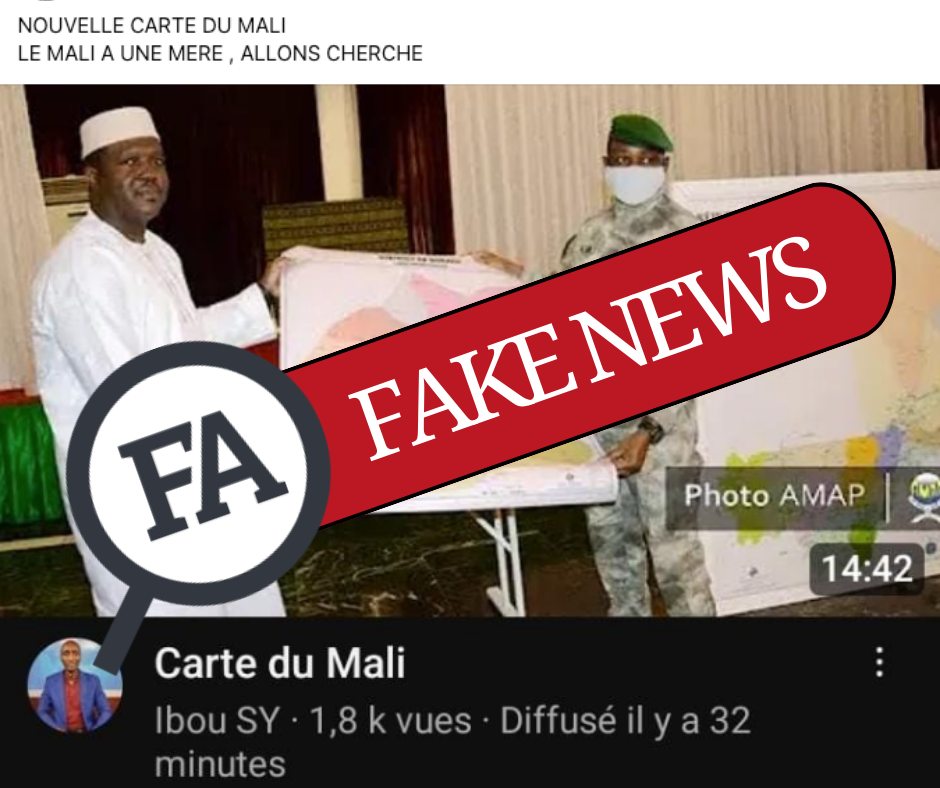 Rumeur clarifiée: le Mali ne dispose pas d’une nouvelle carte géographique lui donnant accès à la mer