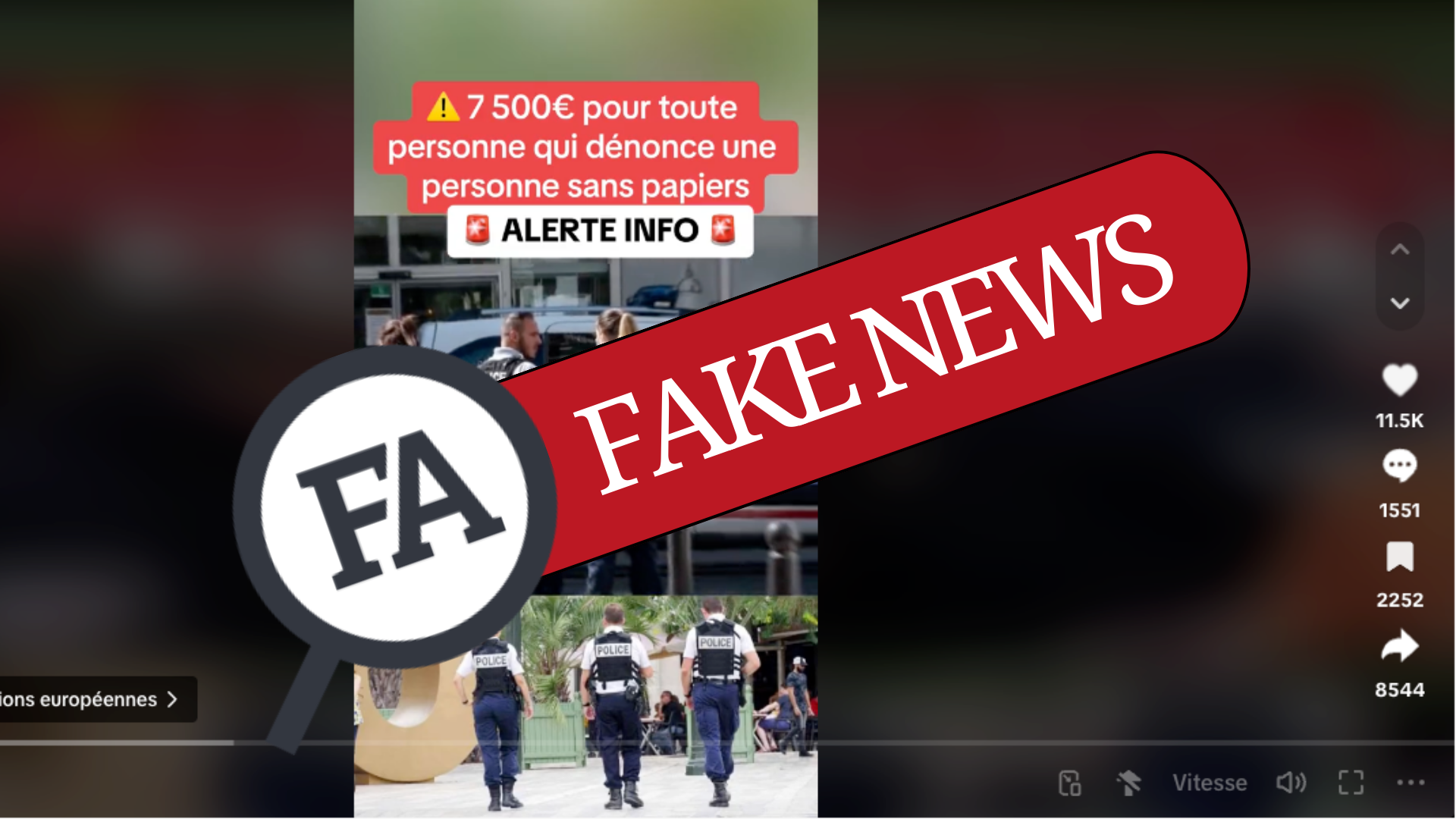 Signaler un sans-papiers en France peut-il vous rapporter 7 500€ ?