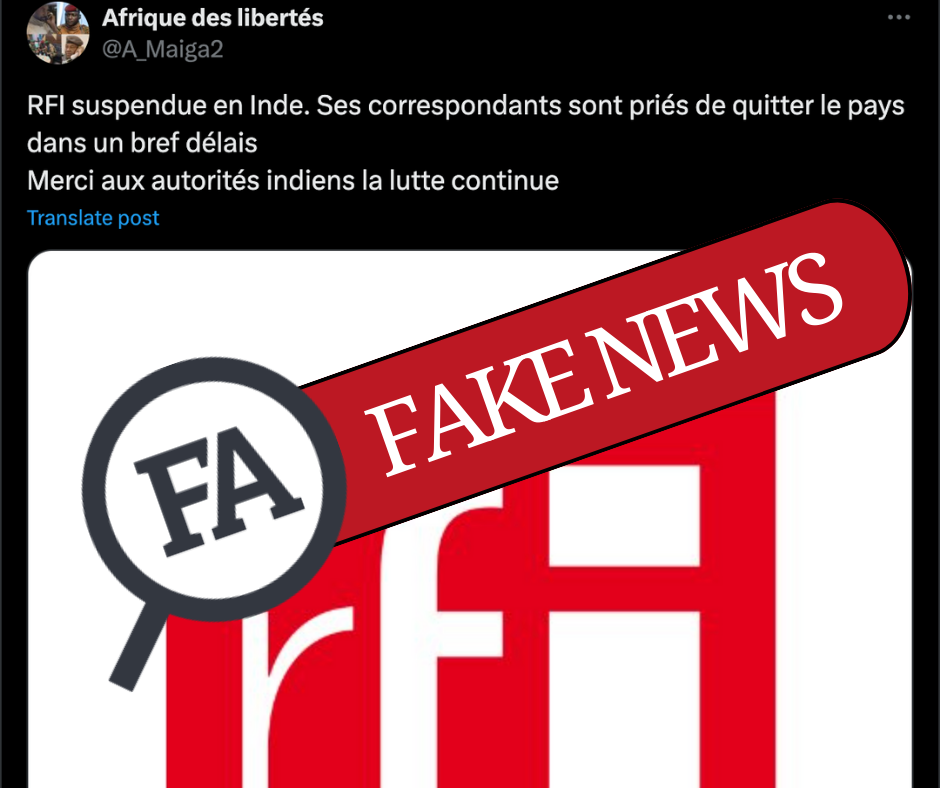 La Radio France Internationale (RFI) reste accessible en Inde malgré les rumeurs de suspension par les autorités