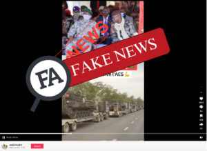Faux, cette vidéo ne montre pas de nouveaux équipements militaires de l’armée malienne
